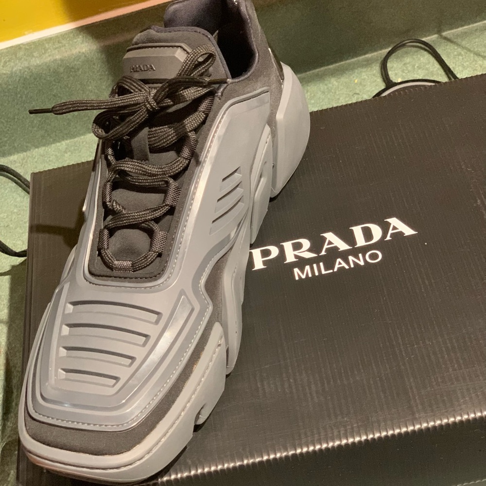 Prada Techno Stretch Sneakers
